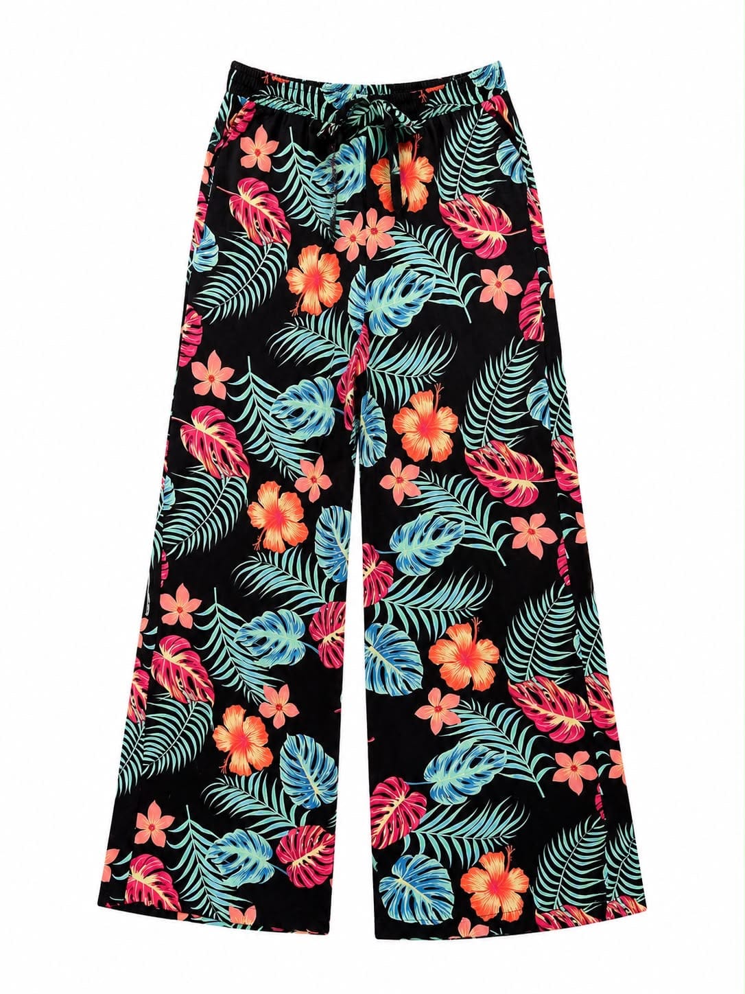 Maison Clad SUIT BLACK FEATHERS FLOWERS TROUSER AND JACKET MCL12366