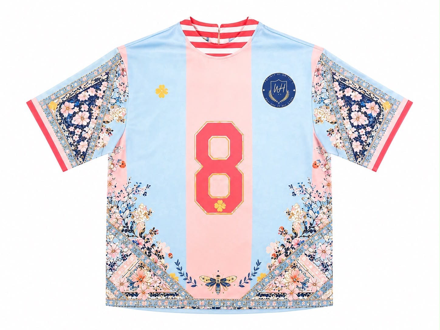 Maison Clad TEE SHIRT NUMERO 8 MCL12290