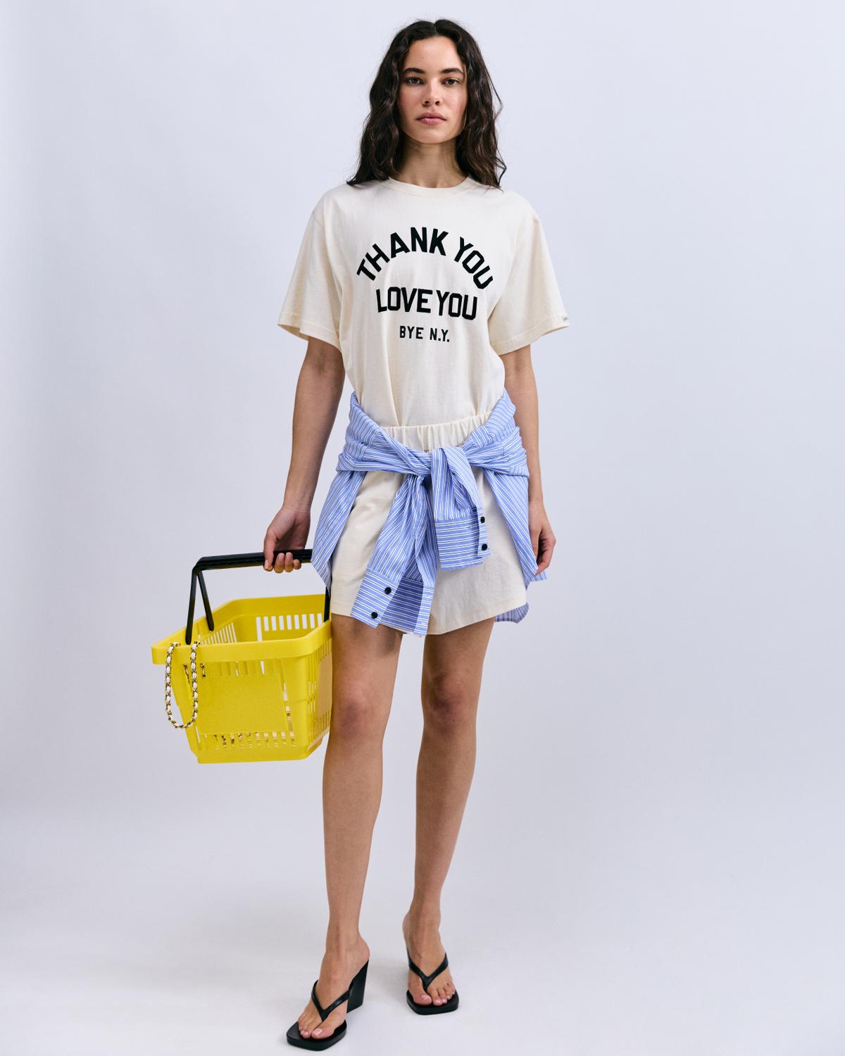 Maison Clad TEE SHIRT THANK YOU - AVAILABLE IN S, M ,L -  MCL13303