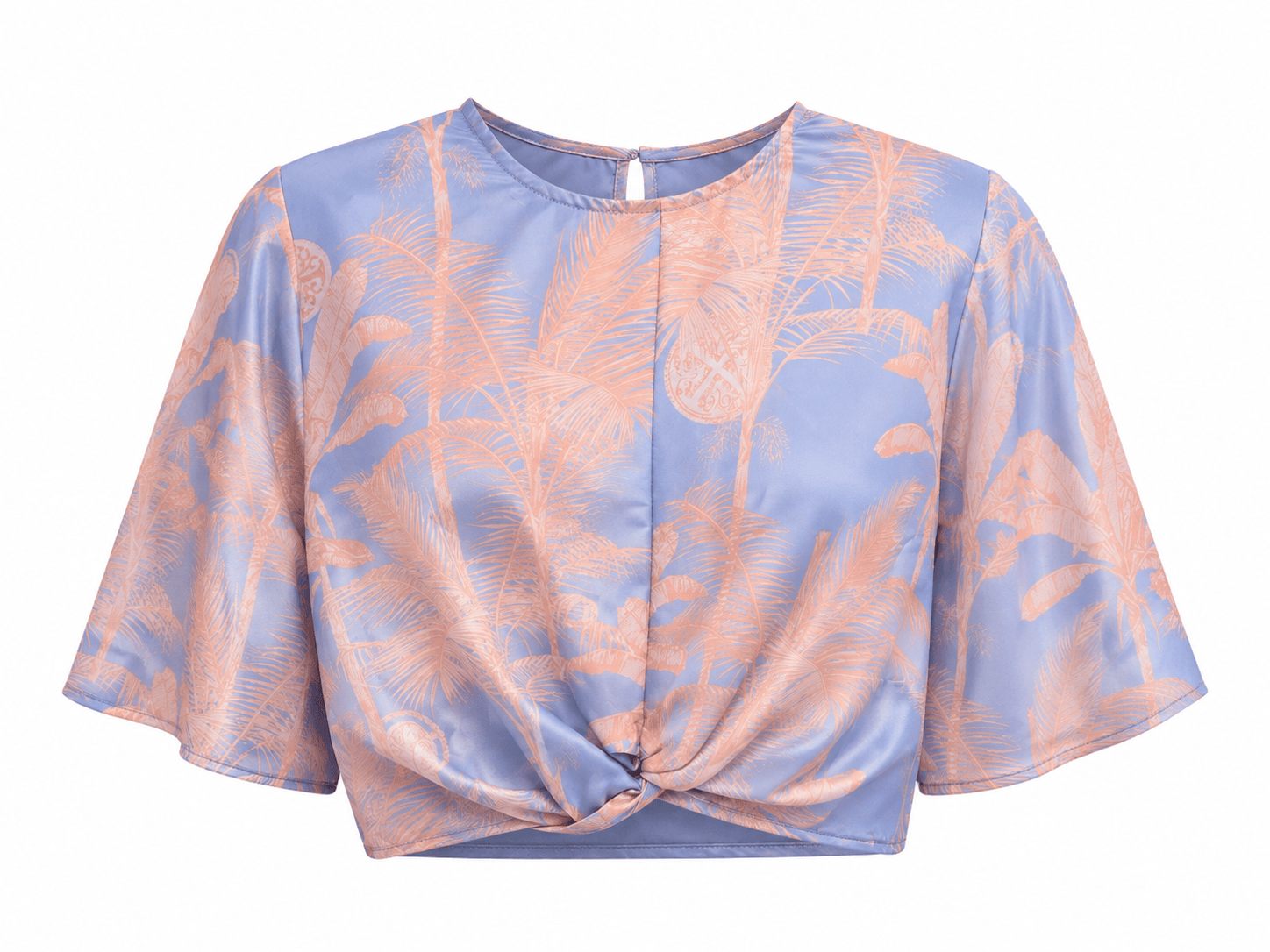 Maison Clad TOP OASIS BLUE TIGER  MCL11587