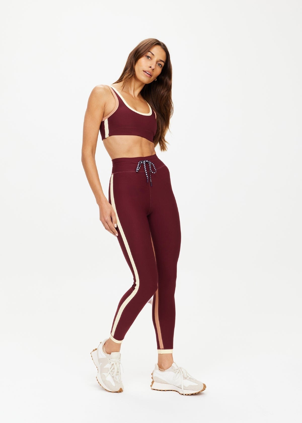 Maison Clad TRAIL HARLEY LEGGING BORDEAUX MCL12604