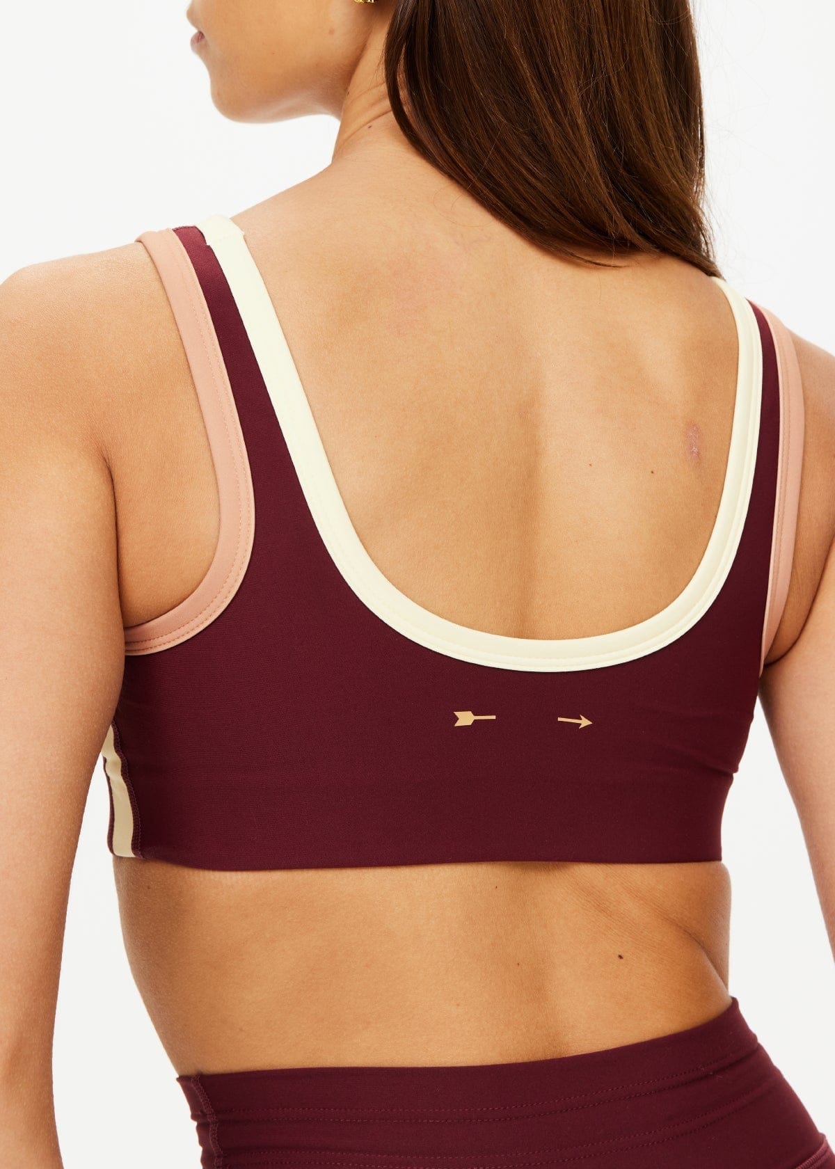 Maison Clad TRAIL HARLEY SCOOP BRA BORDEAUX MCL12600