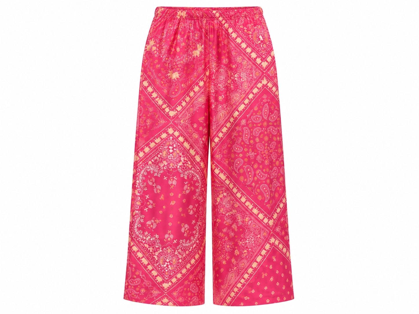 Maison Clad TROUSER  BANDANA FUSHIA YELLOW MCL11459