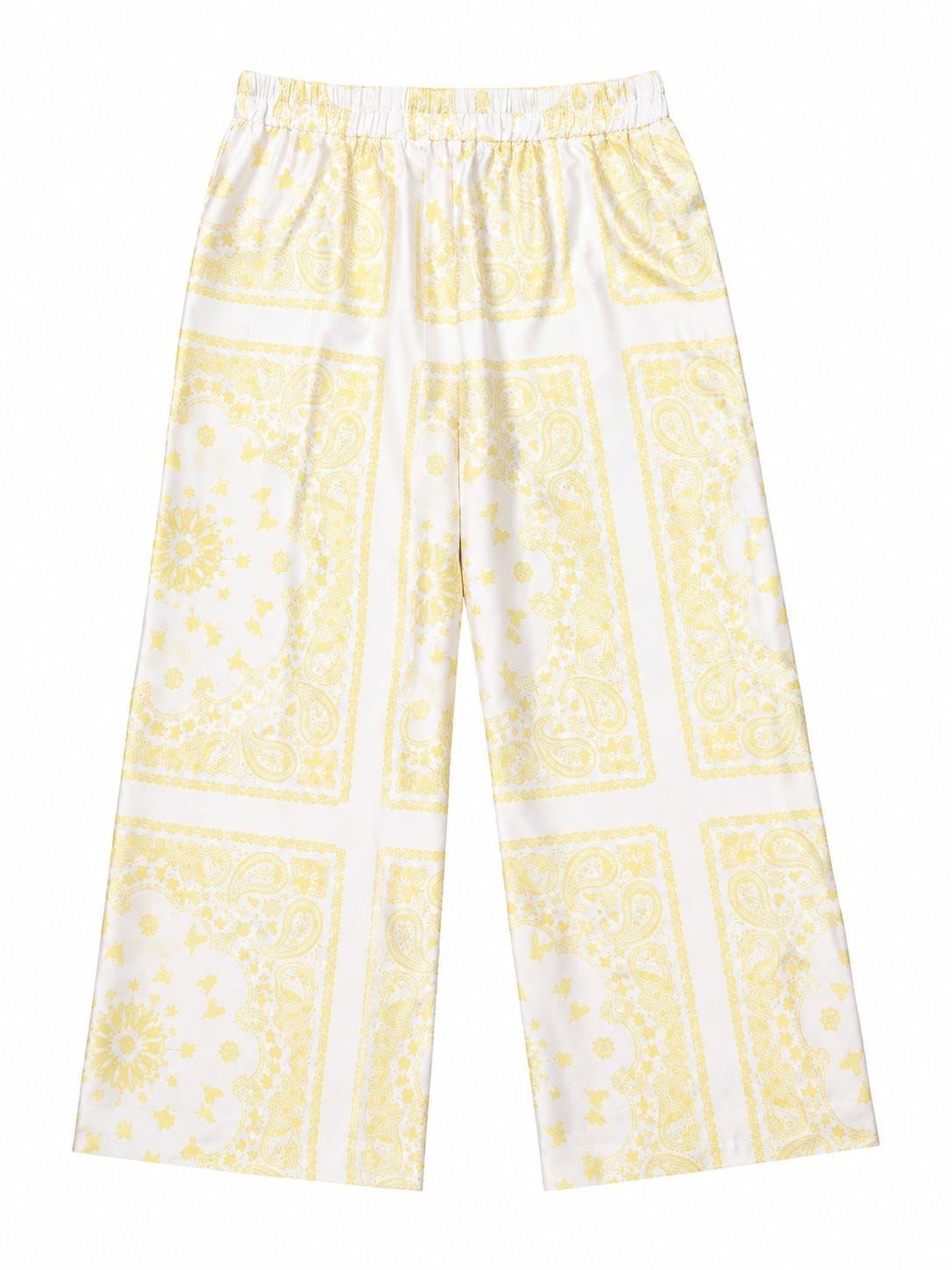 Maison Clad TROUSER BANDANA YELLOW WHITE MCL12149