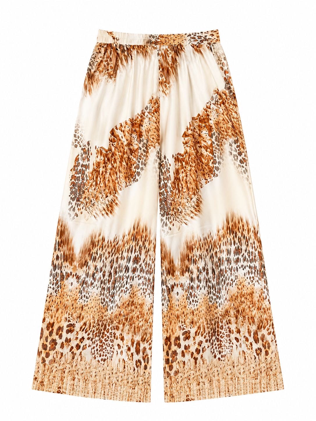 Maison Clad TROUSER GRADIENT LEO BEIGE PLACEMENT MCL12029