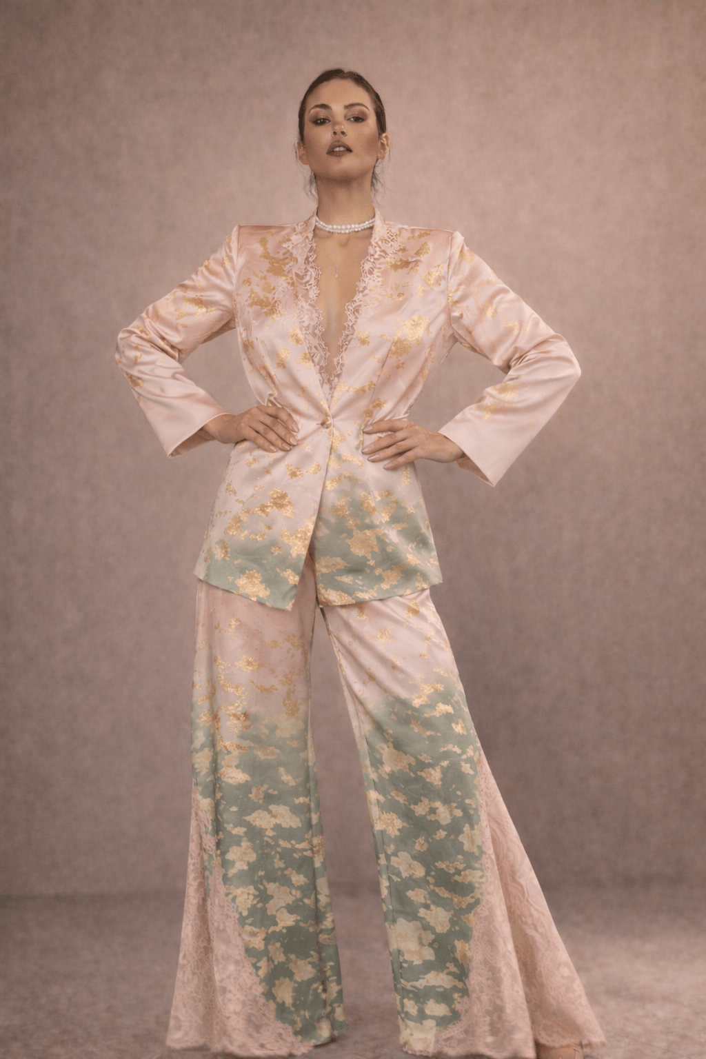 Maison Clad TROUSER JANE LACE cow MCL00278