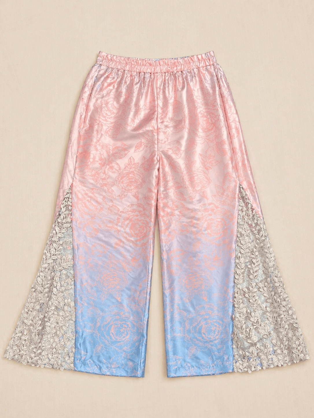 Maison Clad TROUSER JANE LACE ROSES GRADIENT MAISON CLAD X SOPHIE SHOHET MCL00978