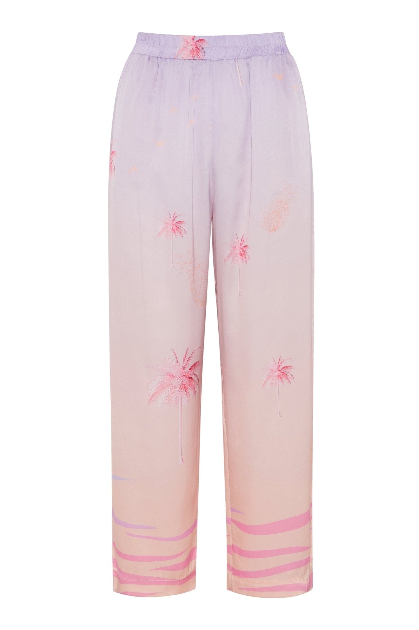 Maison Clad TROUSER PALM LIGHT LILAC MCL00552