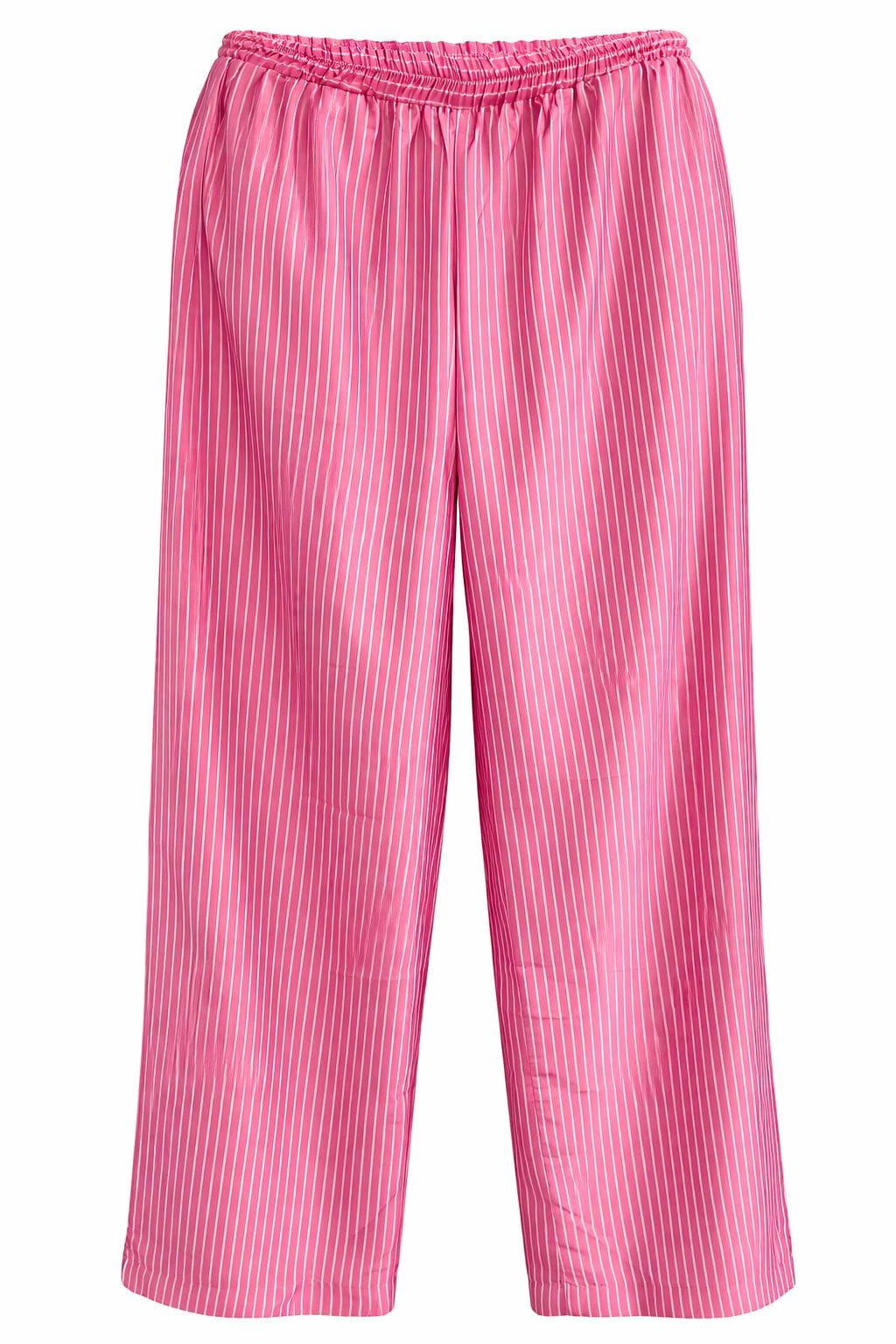 TROUSER PIN STRIPES FUSHIA WHITE MCL00928