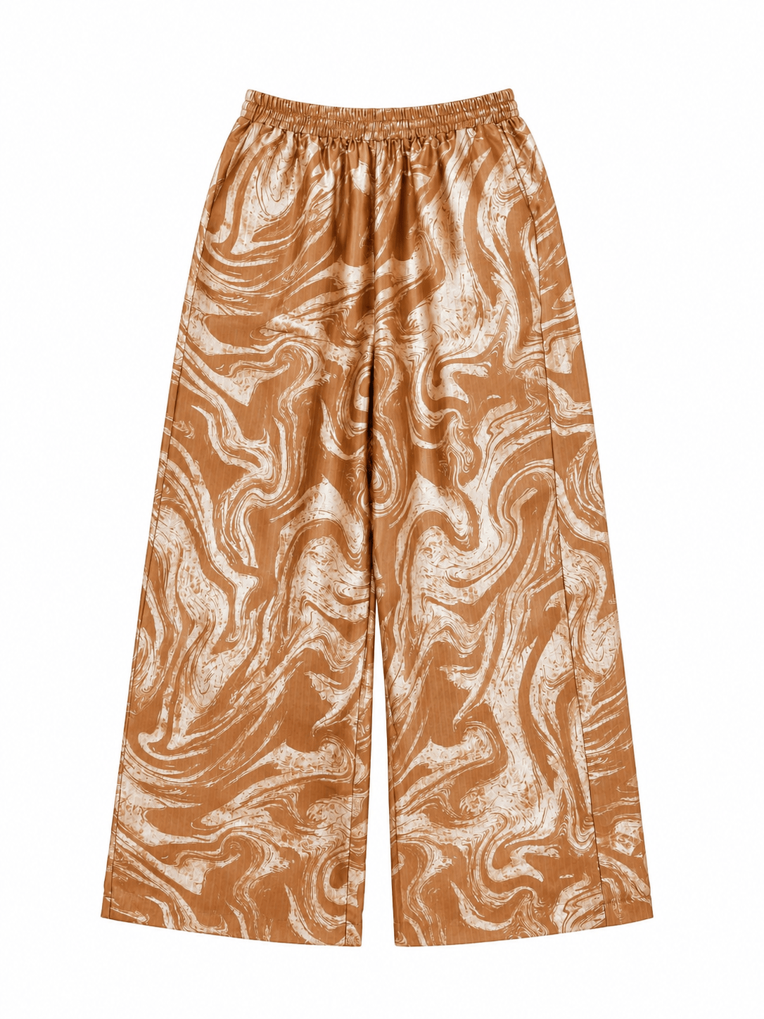 Maison Clad TROUSER PINSTRIPES WAVES SILK BISCUIT SHIMMERS MCL11376