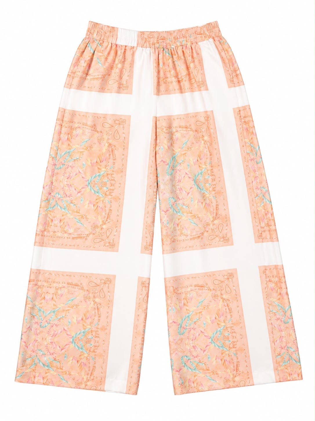 Maison Clad TROUSER PLACEMENT BANDANA CHAIN PEACH MCL12649