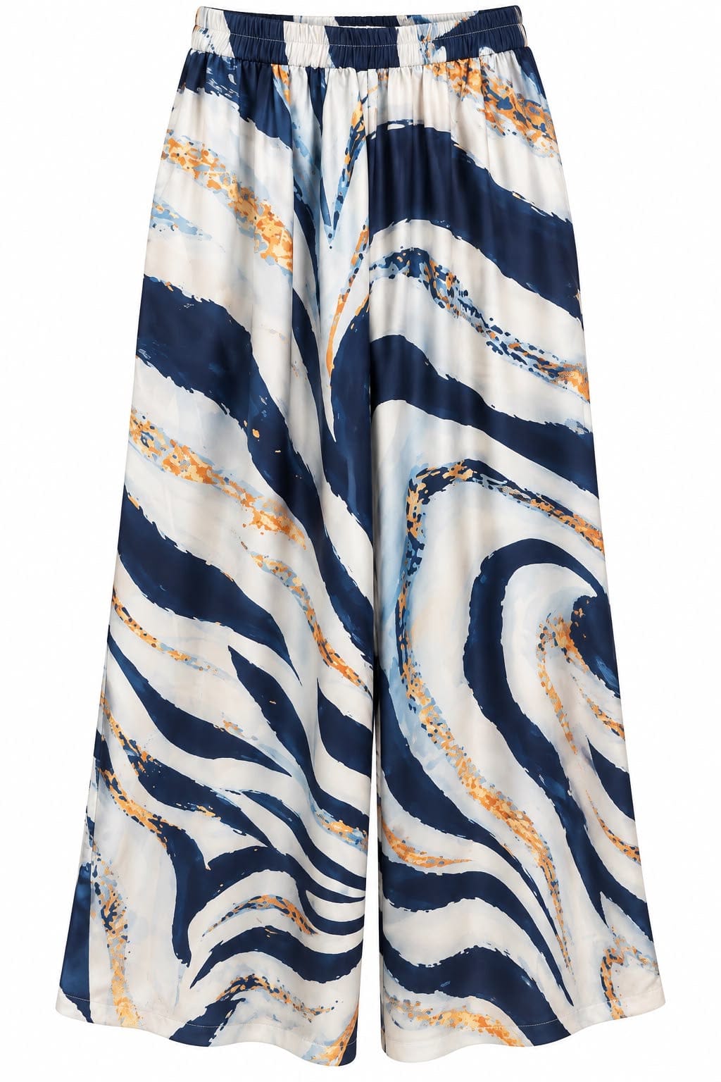 Maison Clad TROUSER PLACEMENT TIGER BOLD BLUE  MCL13442