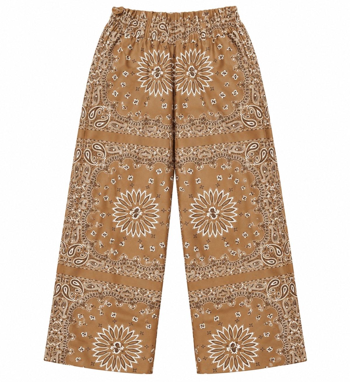 Maison Clad TROUSER SAILOR SUEDE BANDANA BROWN  MCL13330
