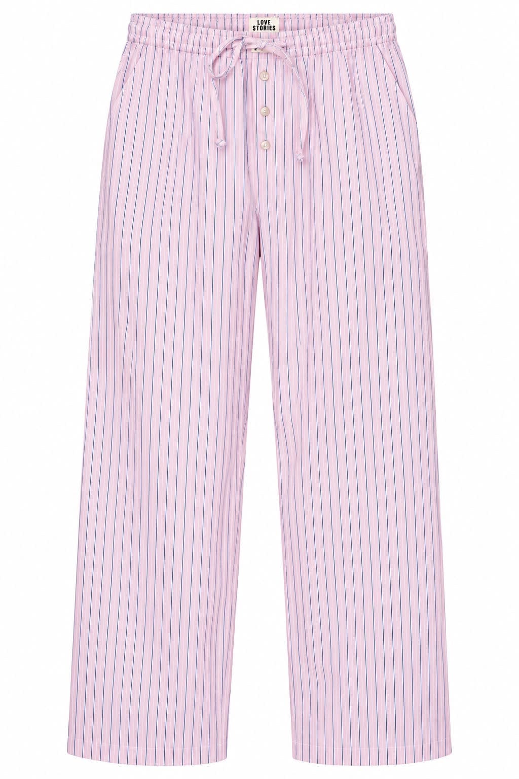Maison Clad TROUSER STRIPES BLUE PINK - AVAILABLE IN  S, M ,L-  MCL13308