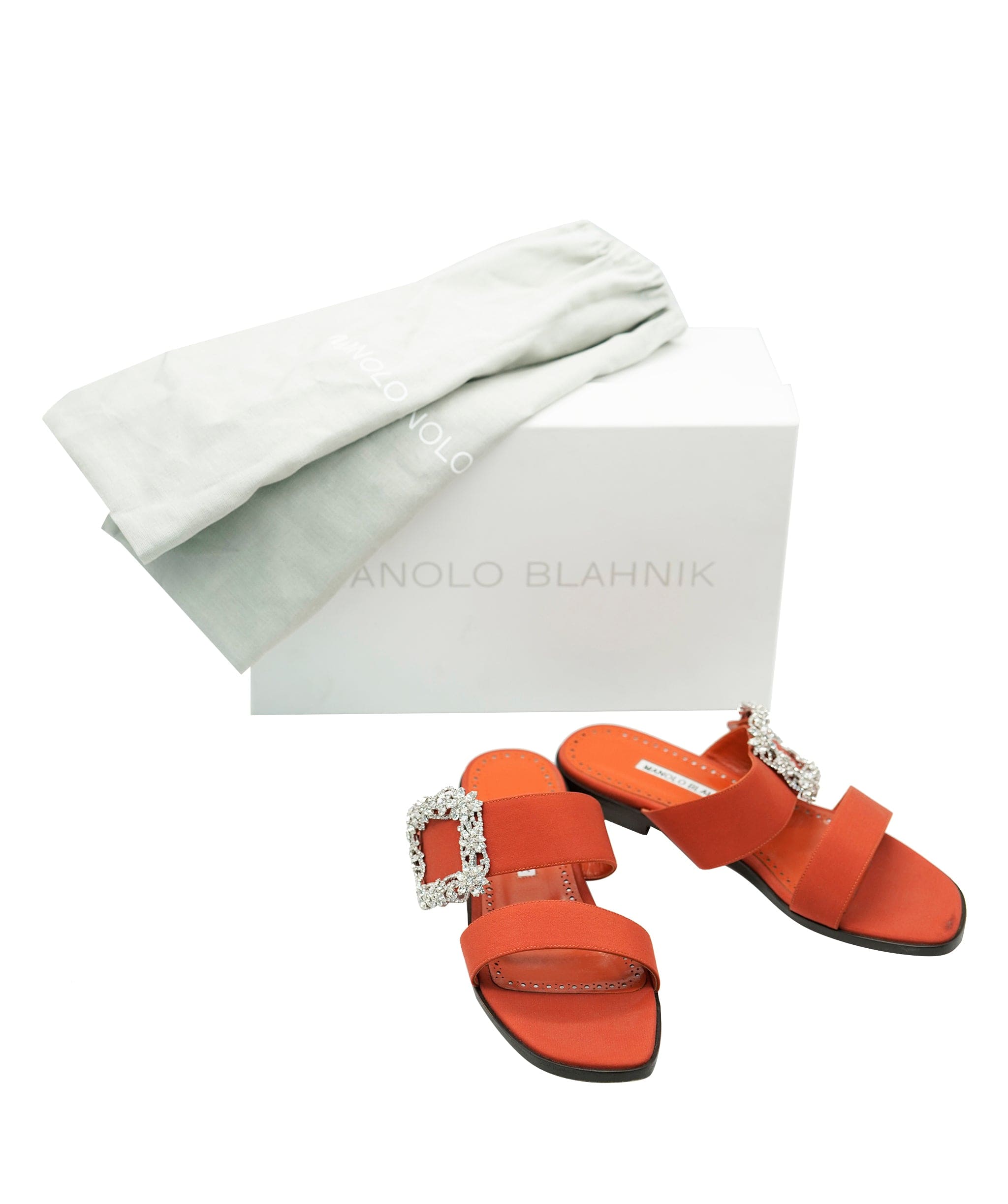 Manolo Blahnik Manolo Sandals orange  AVC2103