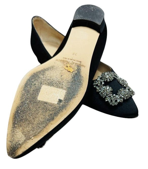 Manolo Blahnik 21. Manolo Blahnik Hangisi Ballerina Flats - 38