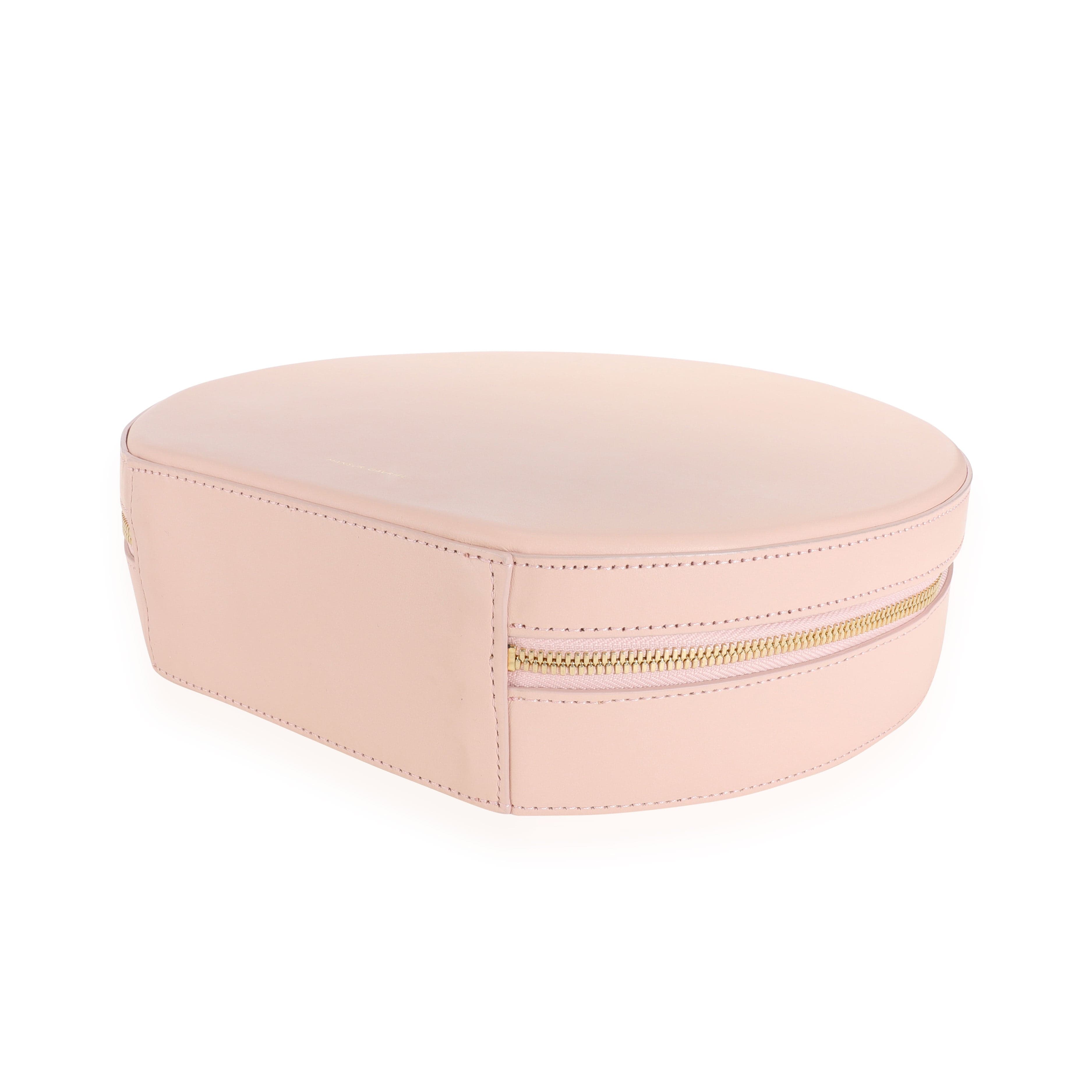 Mansur Gavriel Mansur Gavriel Pink Calfskin Leather Circle Bag