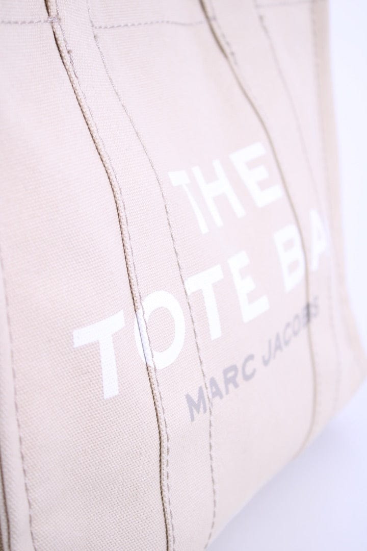 Marc Jacobs Marc Jacobs The Tote Canvas Bag Cream/ White