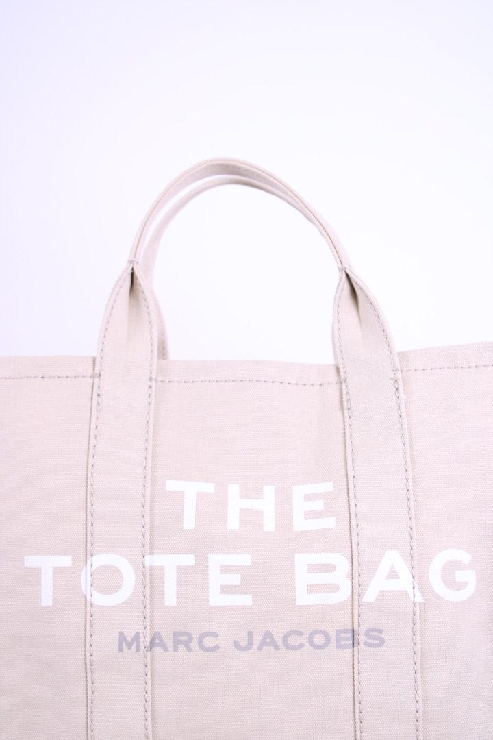 Marc Jacobs Marc Jacobs The Tote Canvas Bag Cream/ White