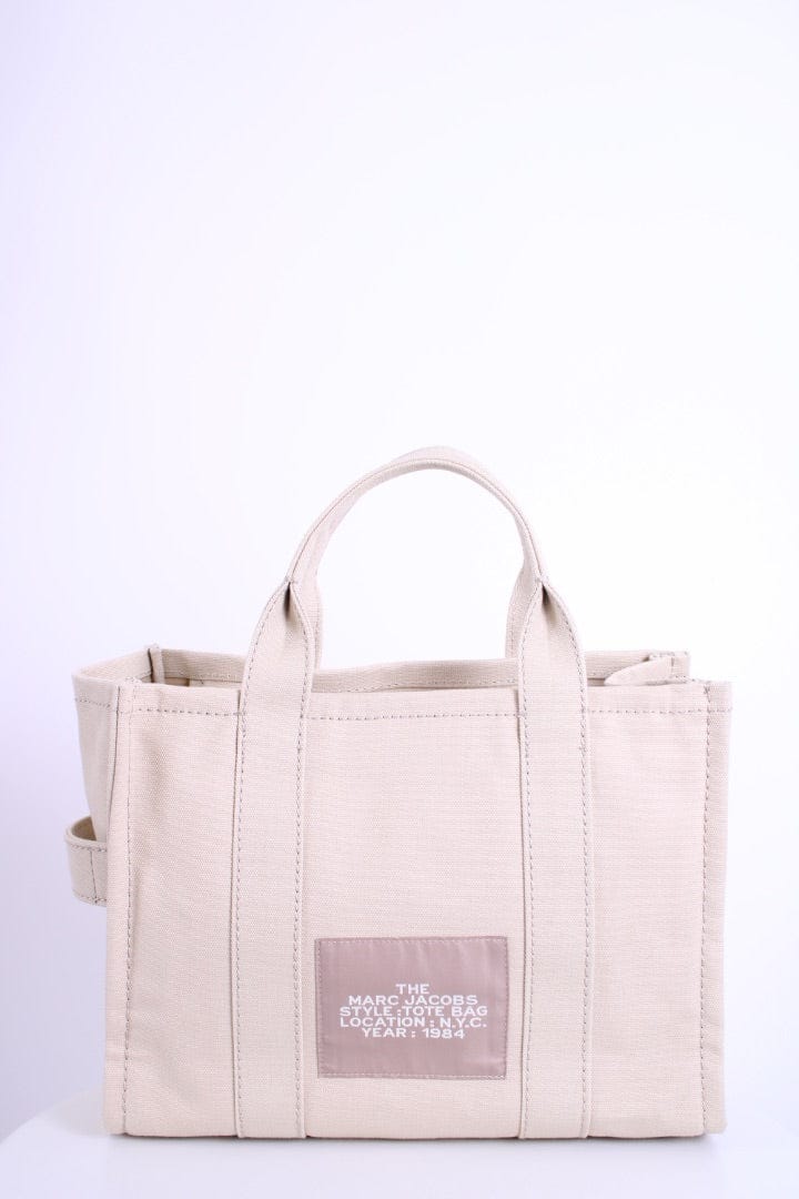 Marc Jacobs Marc Jacobs The Tote Canvas Bag Cream/ White