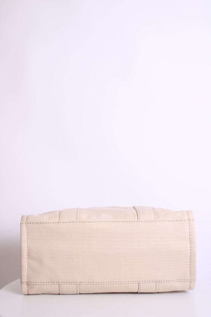 Marc Jacobs Marc Jacobs The Tote Canvas Bag Cream/ White