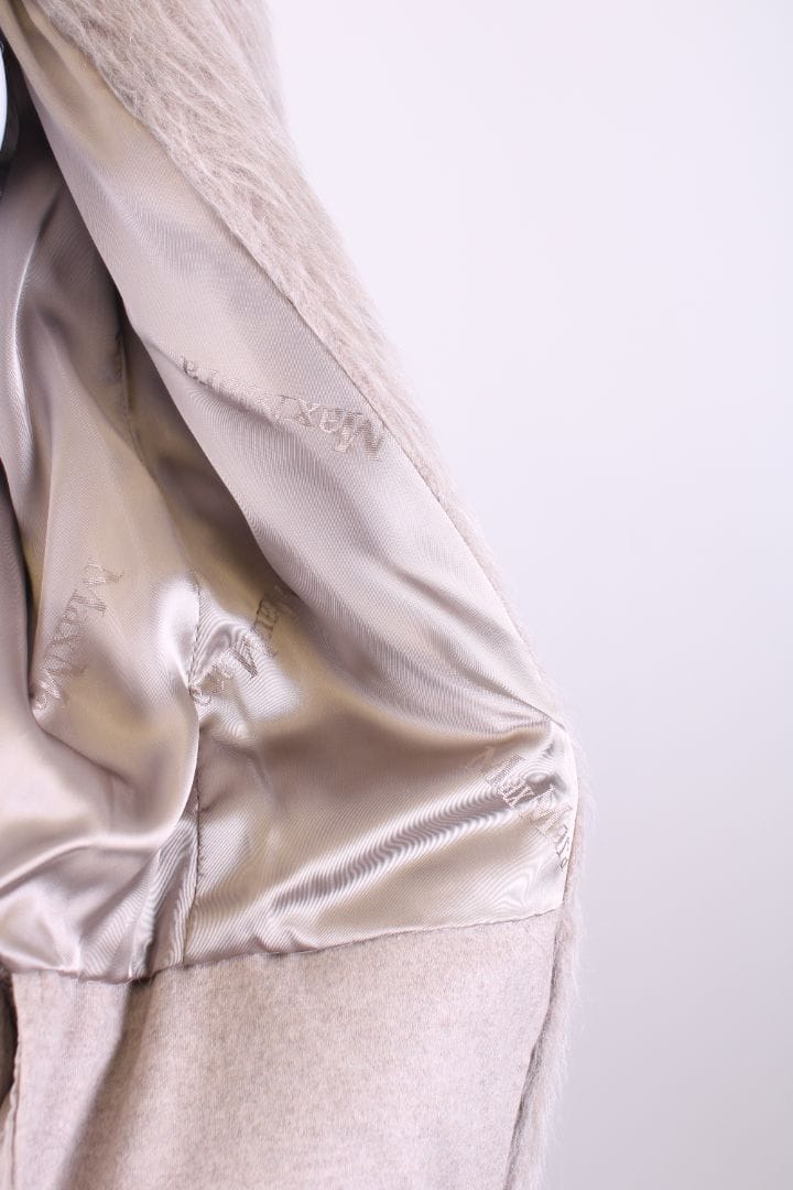 Max Mara Max Mara Knitted Coat Sand M