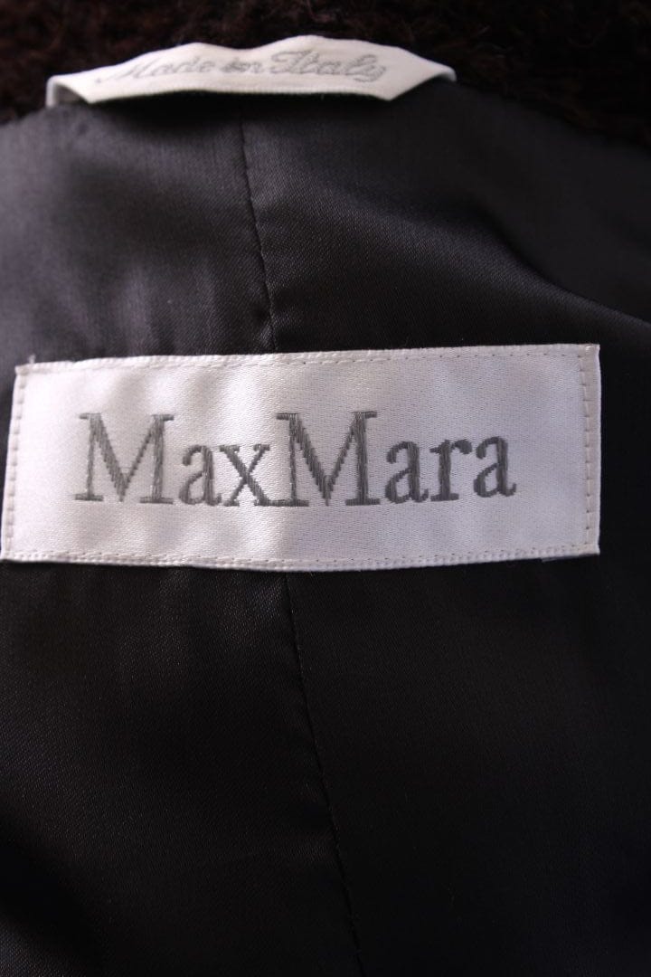 Max Mara Max Mara Toggle Coat Brown M