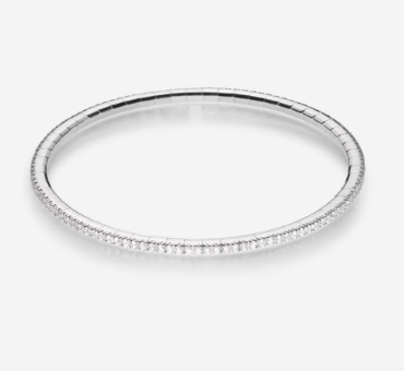 Messika Bucherer Bucherer One Size 18K White Gold Diamond Stretchy Bracelet ALTC0945