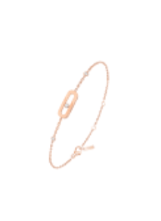 Messika Messika Move bracelet Rose Gold + Diamonds 18cm flexible ALTC0710