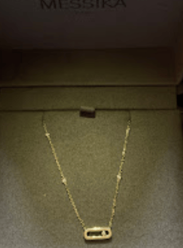 Messika Messika Move Uno necklace Yellow Gold + Diamond ALTC0713