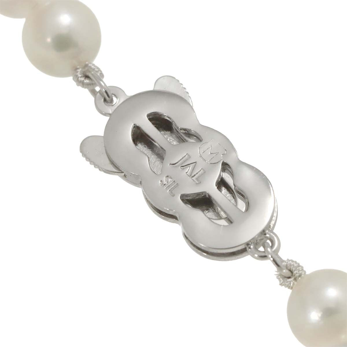 MIKIMOTO MIKIMOTO Akoya Pearl 8.0-6.5mm Necklace SV Silver 90291158