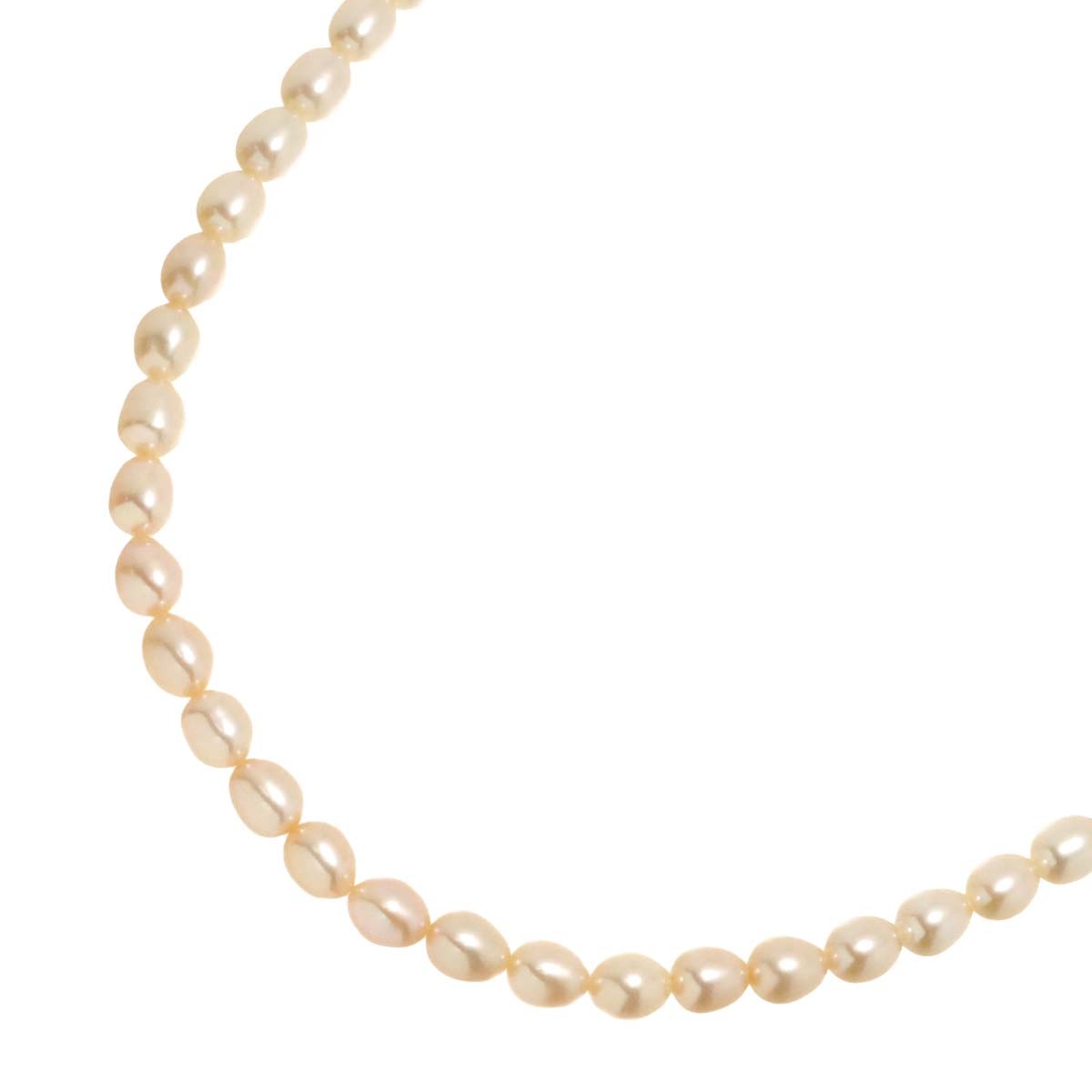 MIKIMOTO MIKIMOTO Freshwater cultured pearl Necklace 18K YG 750 90296645
