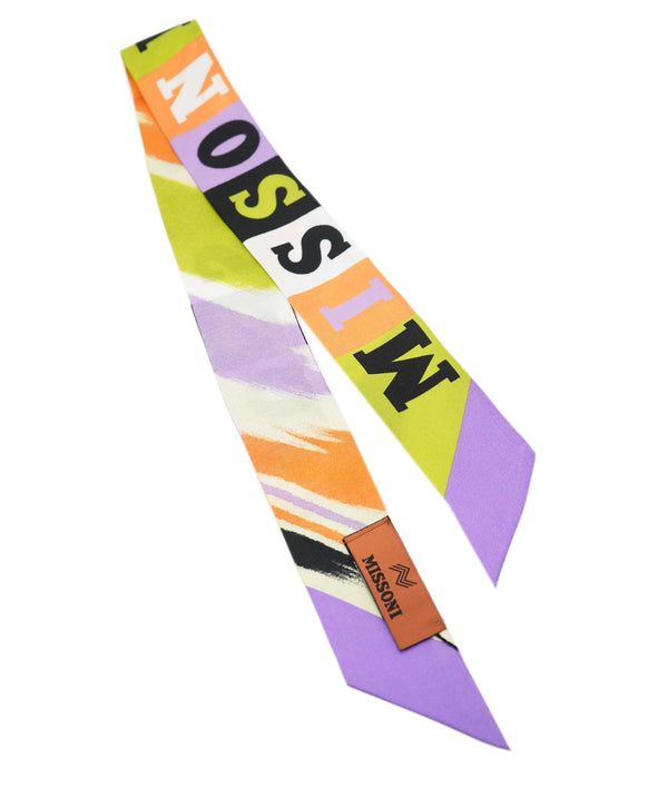 Missoni Missoni M.I.S.S.O.N.I Twilly Lime/Purple ASL9916