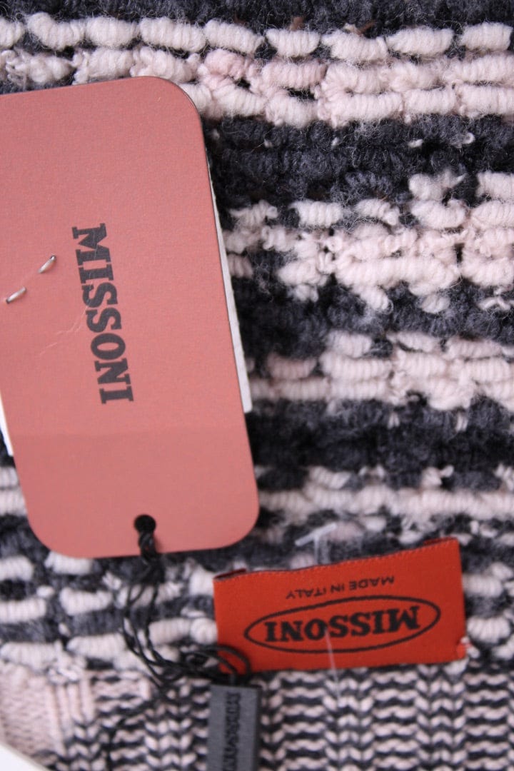 Missoni Missoni Cardigan/ Pom Pom Hat Co-ord Light Pink/ Grey M