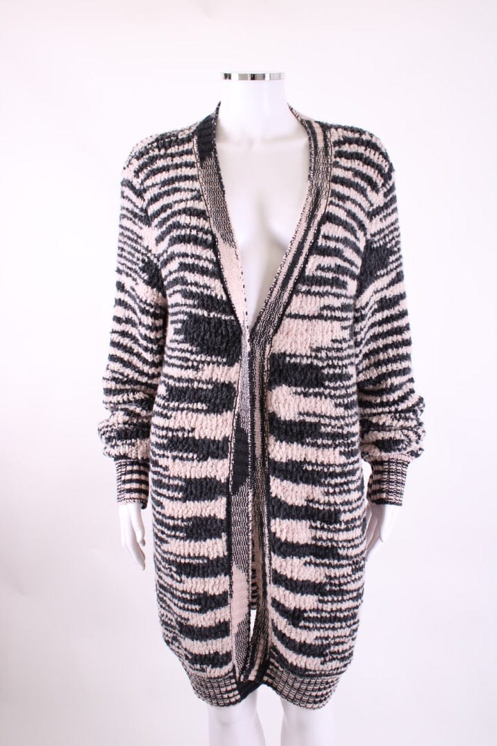 Missoni Missoni Cardigan/ Pom Pom Hat Co-ord Light Pink/ Grey M