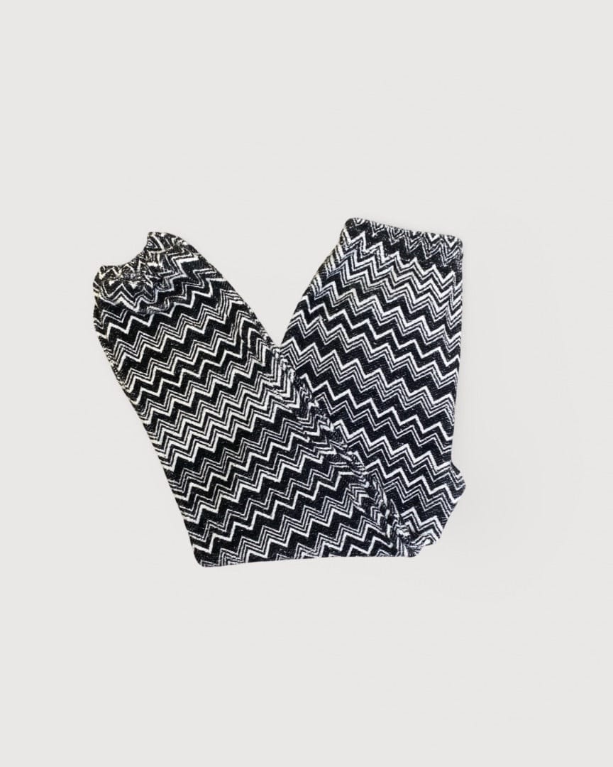 Missoni Missoni Zig Zag Joggers Black/ White M