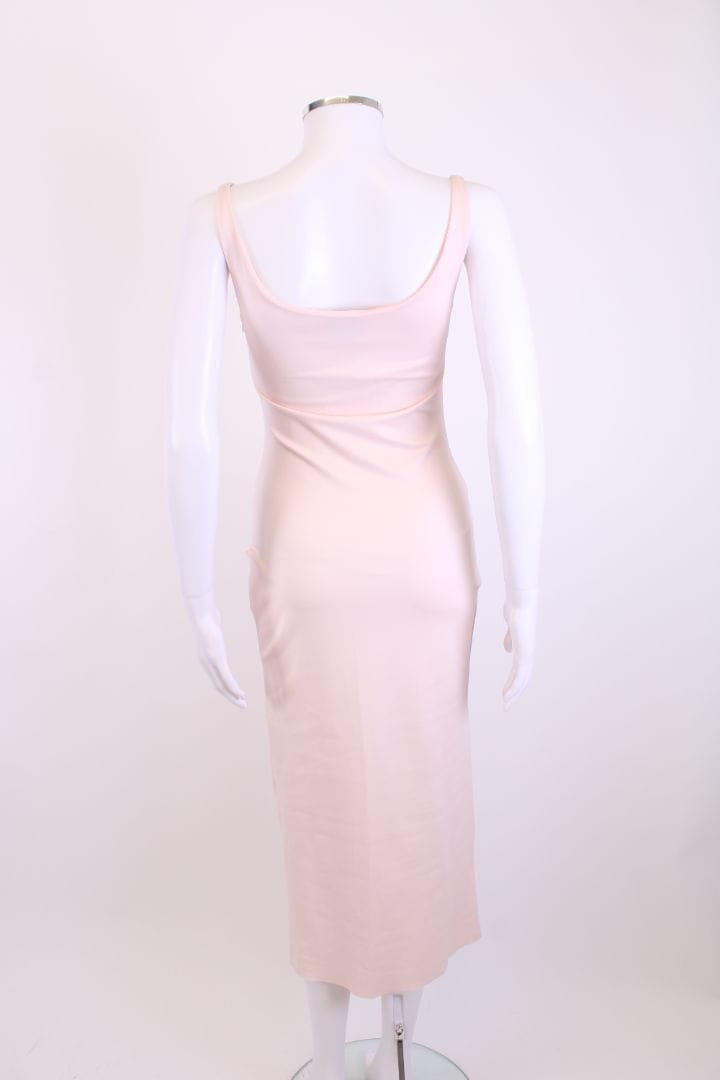 Miu Miu Miu Miu Bodycon Dress Pink 10