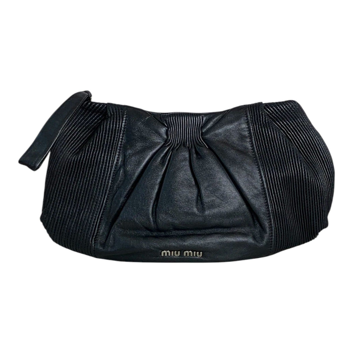 Miu Miu Miumiu Black Clutch Bag