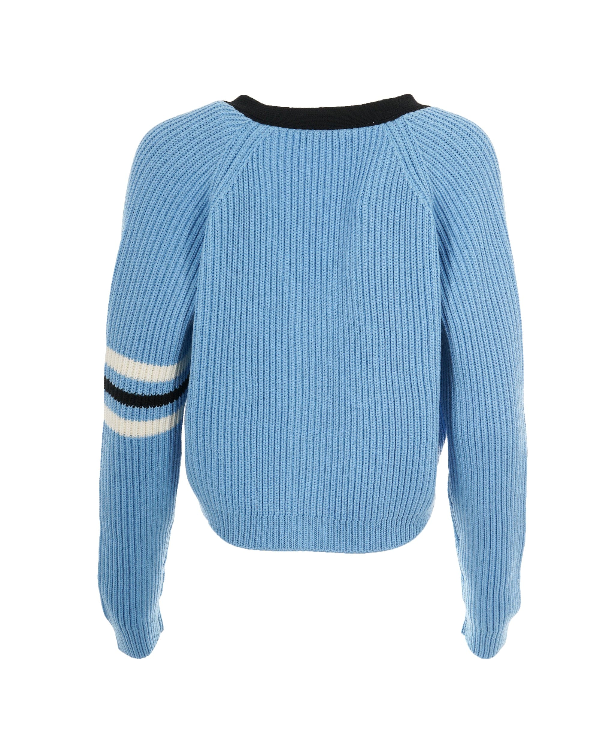 Miu Miu Miu Miu Blue Logo Cardigan  ALC2269