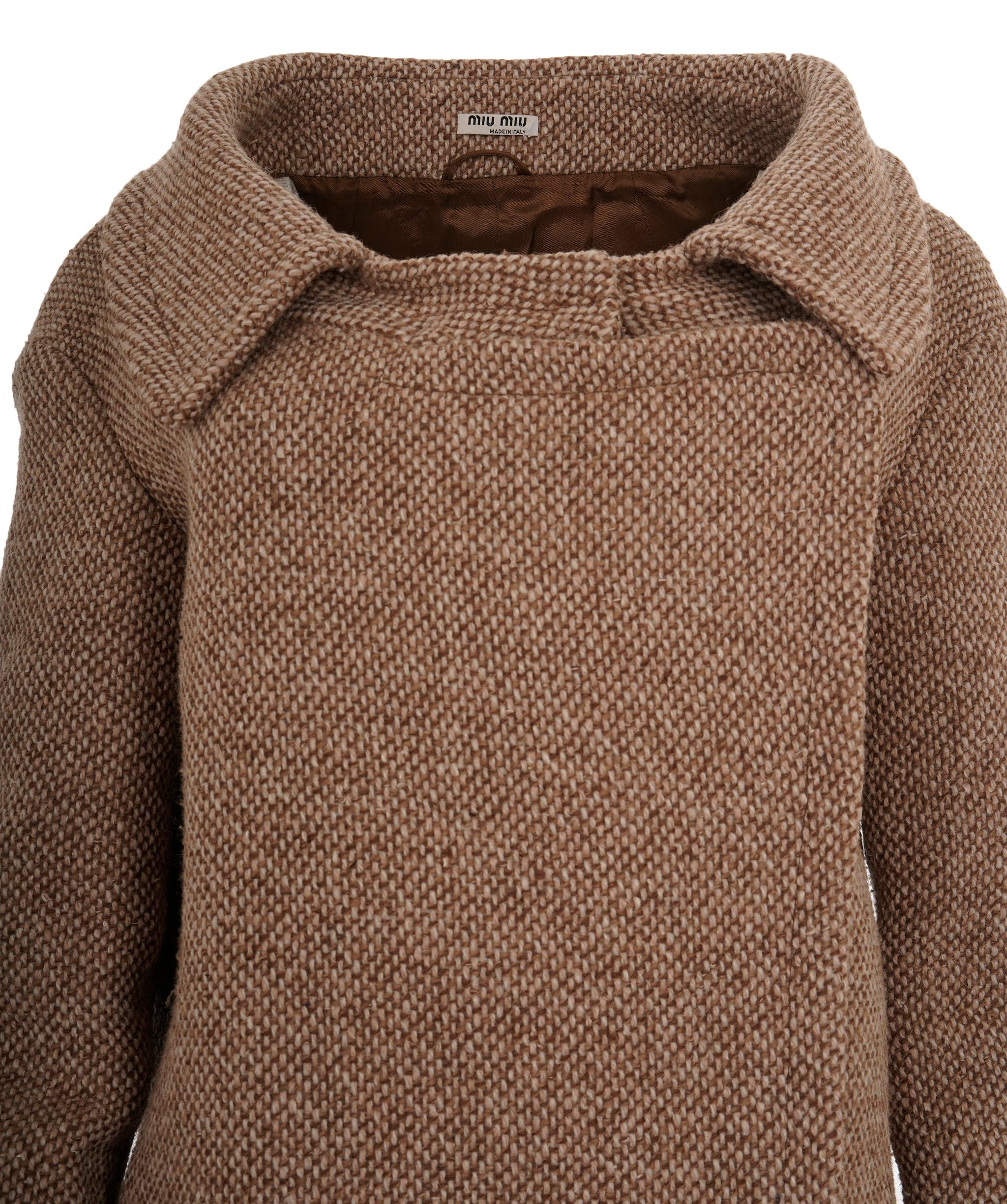 Miu Miu Miu Miu Brown Coat  ALC3547