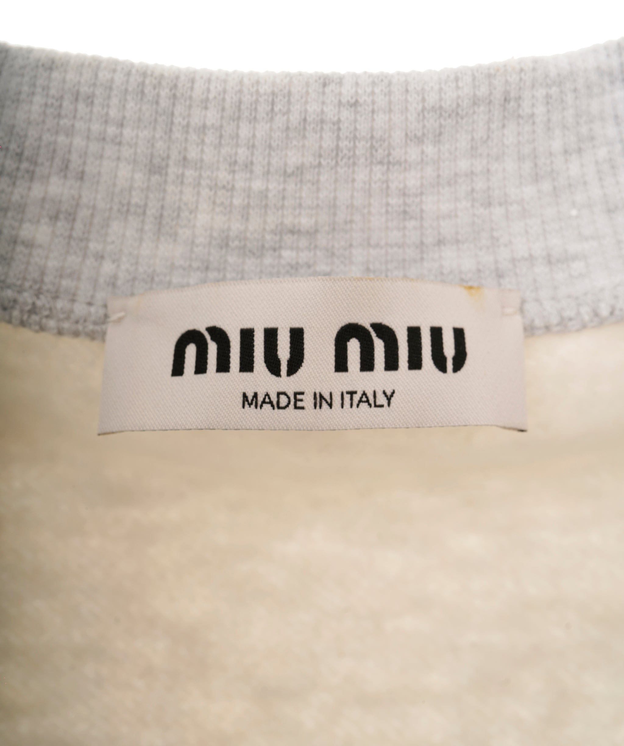 Miu Miu Miu Miu Grey Wool Vest Jumper  ALC3539