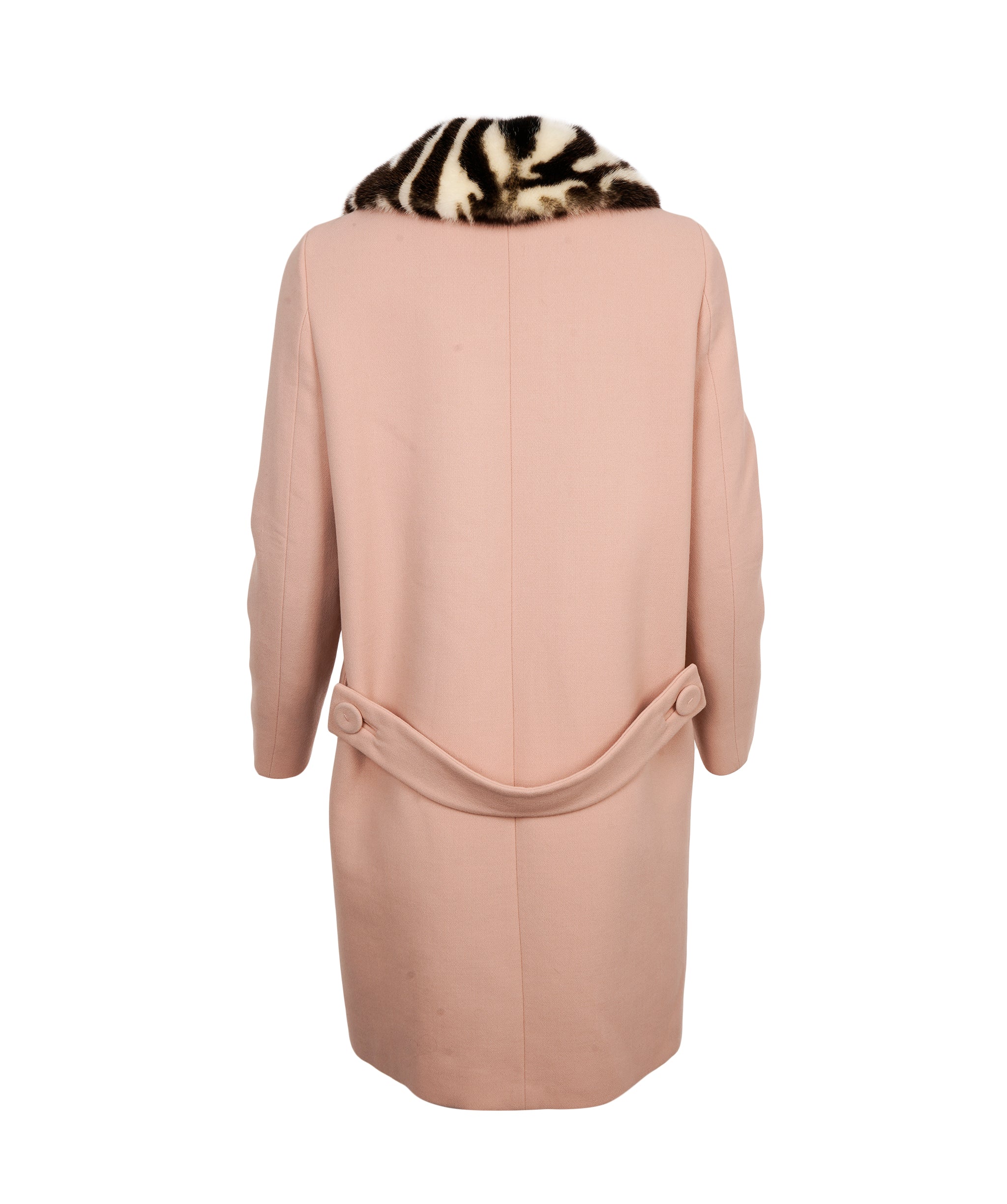 Miu Miu Miu Miu Pink Fur Coat  ALC3138
