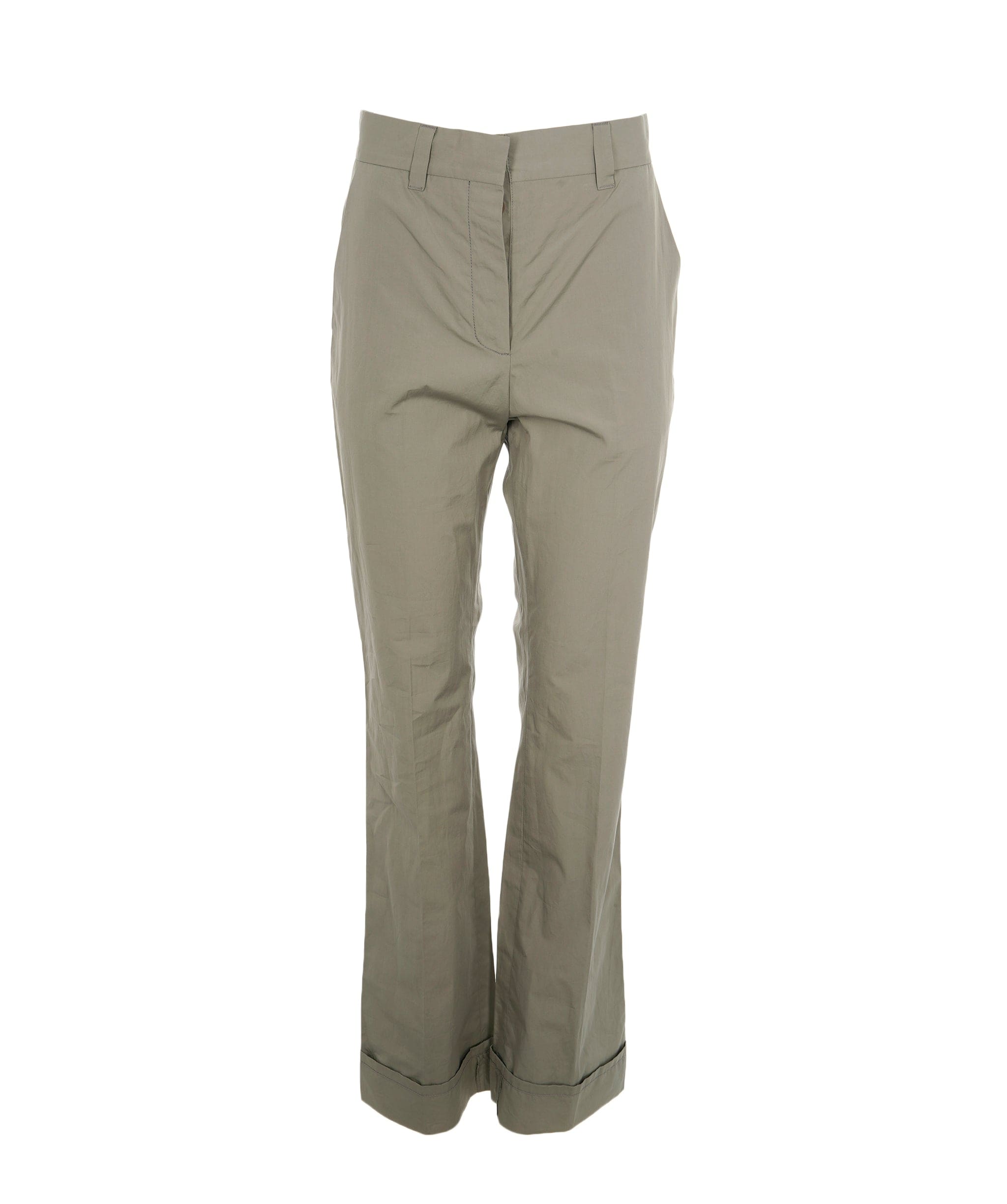 Miu Miu Miu Miu Straight Logo Trousers 38 ALL0988