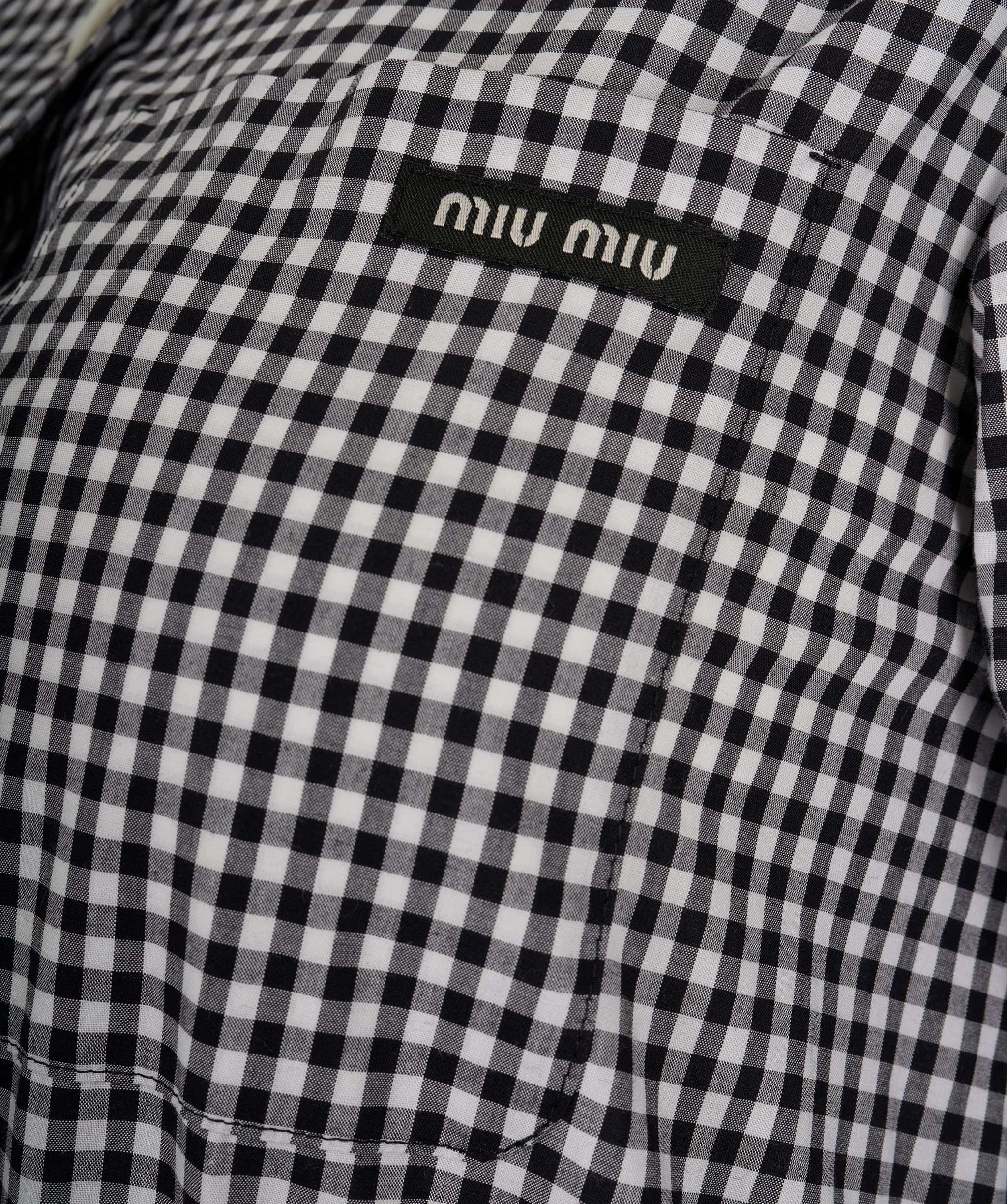 Miumiu Miu Miu black and white dress ALC0605