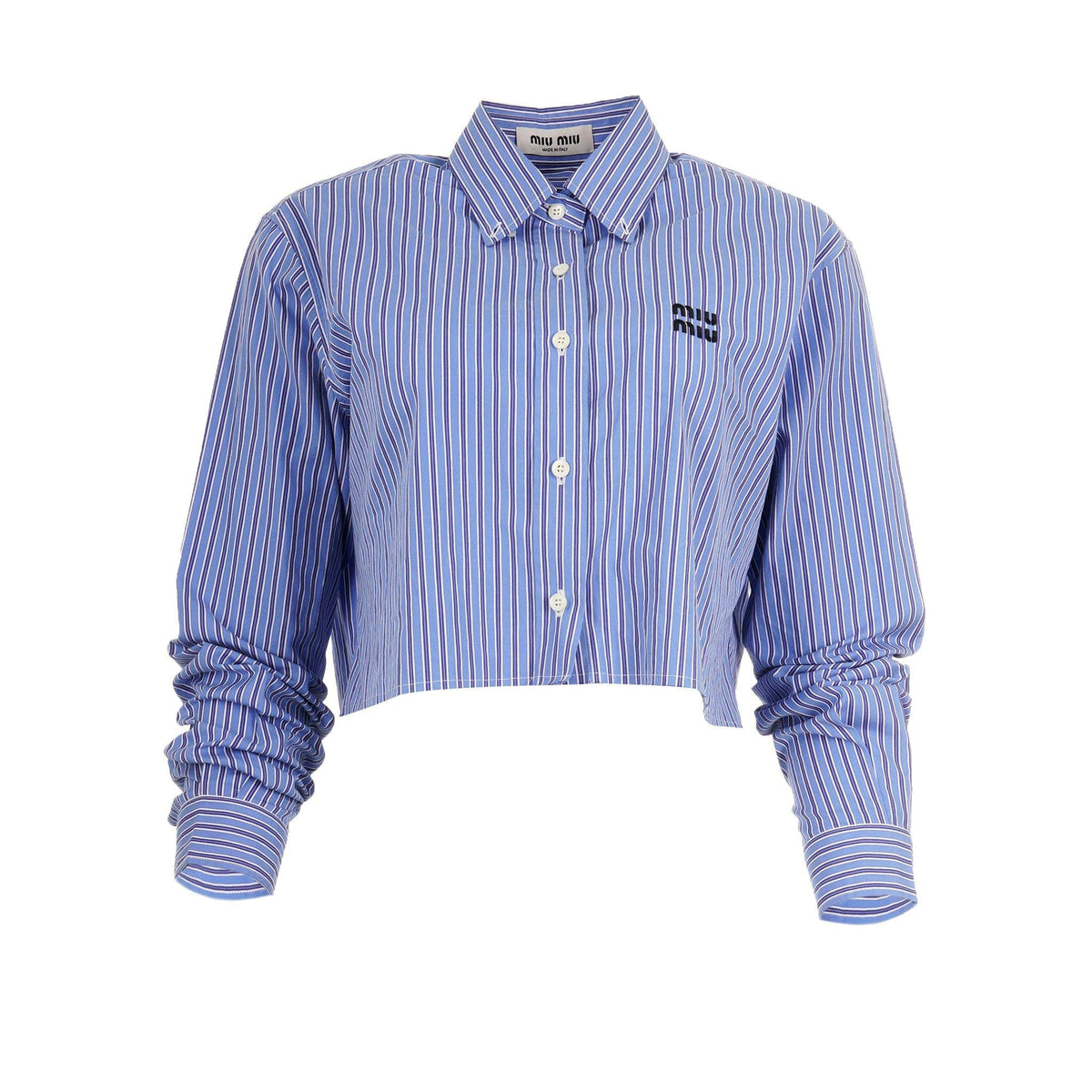 Miu Miu Stripe Shirt Size 38 ALL0469 – Luxury Promise