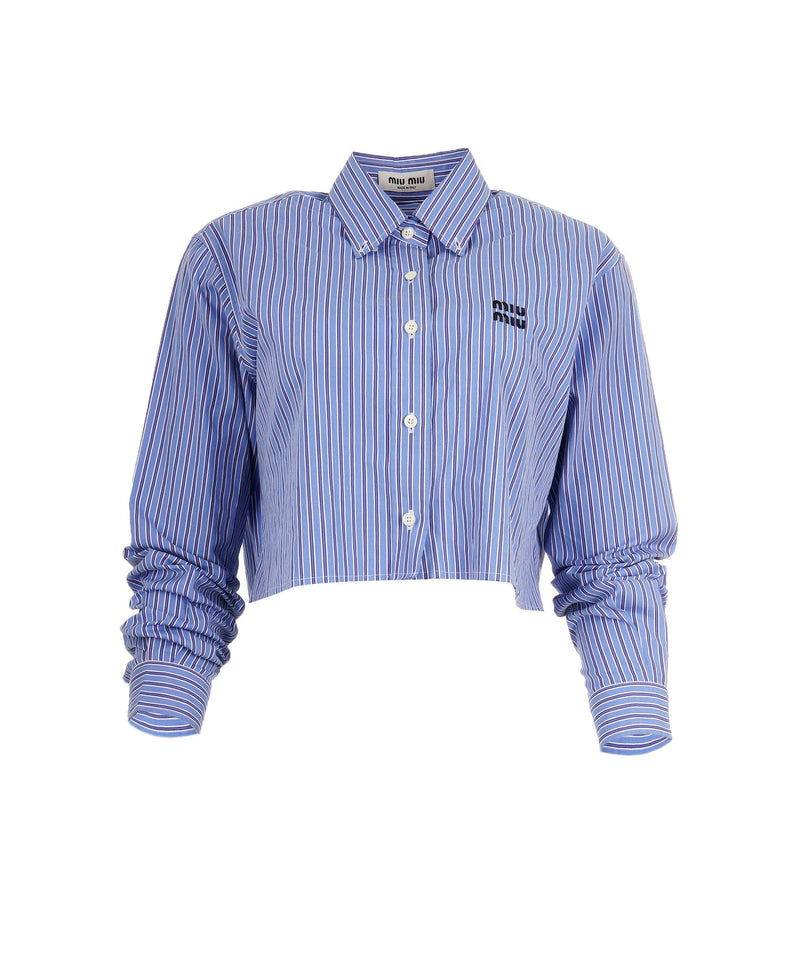 Miu Miu Stripe Shirt Size 38 ALL0469 – LuxuryPromise