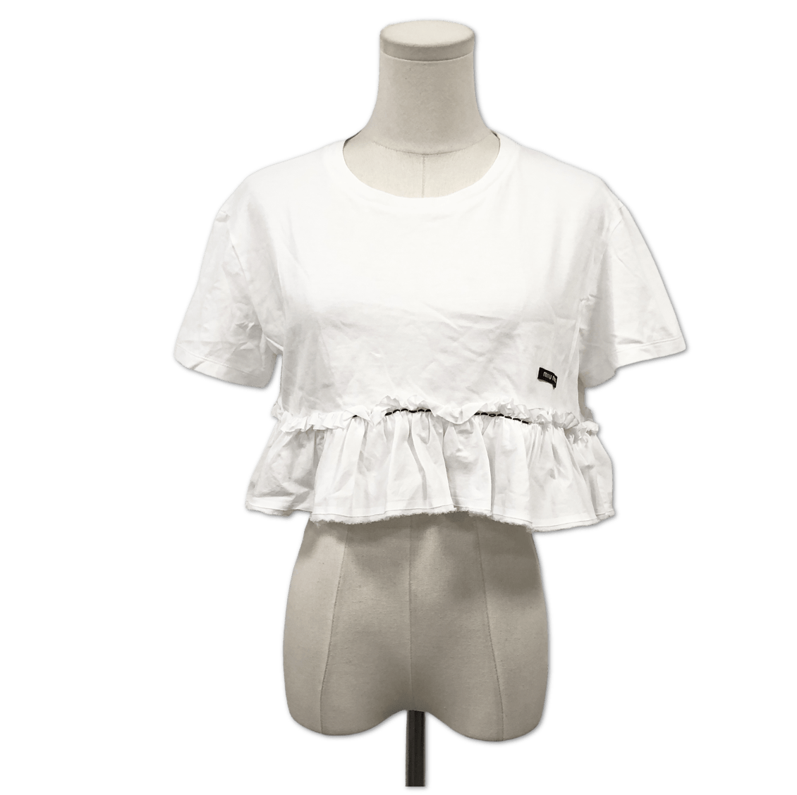 MIUMIU MIUMIU cotton t-shirt Size L C1365676736