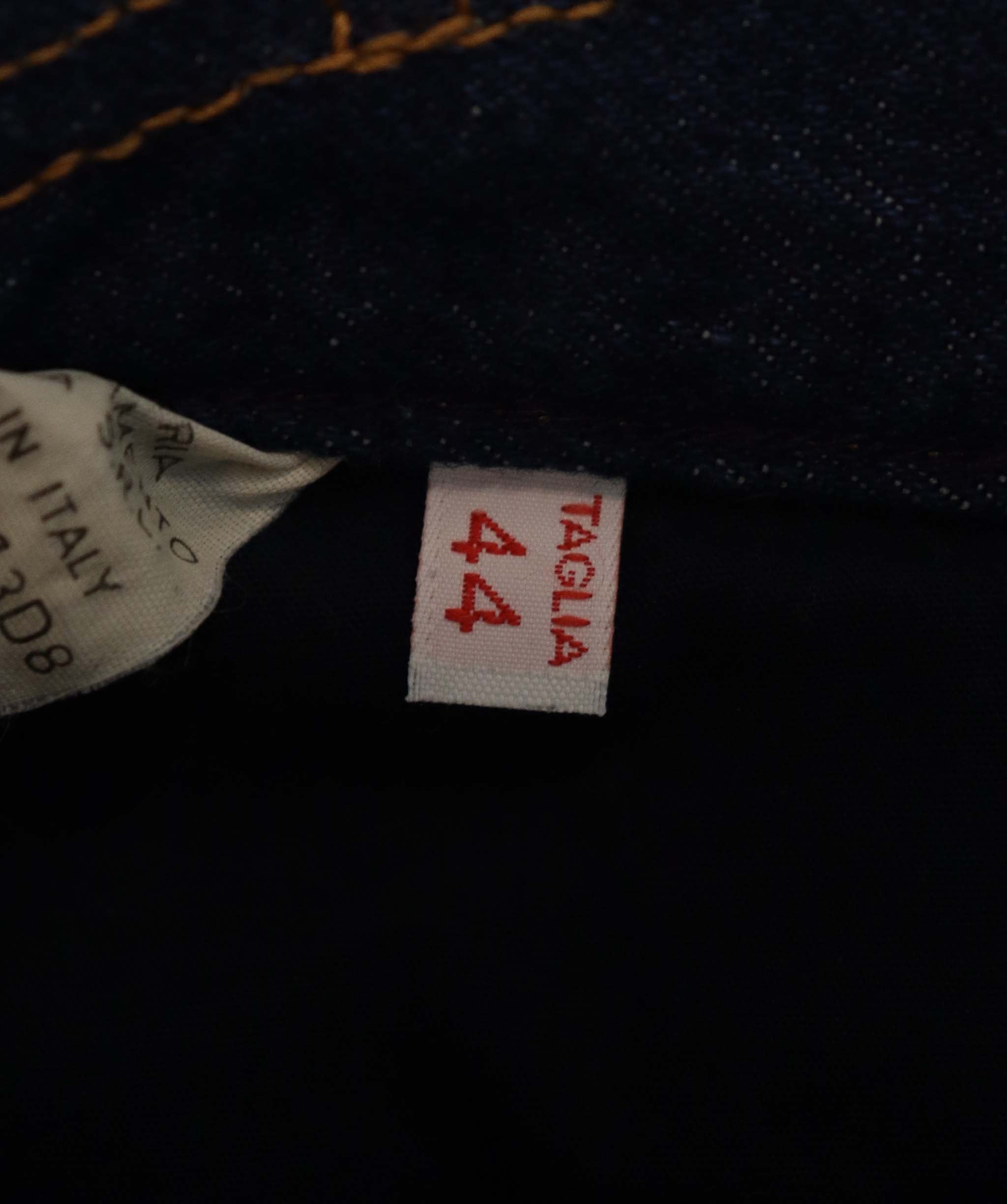 Moschino Moschino top stitched denim skirt AGC2631
