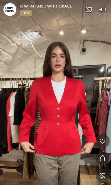 MUGLER Mugler Red jacket AGC3427