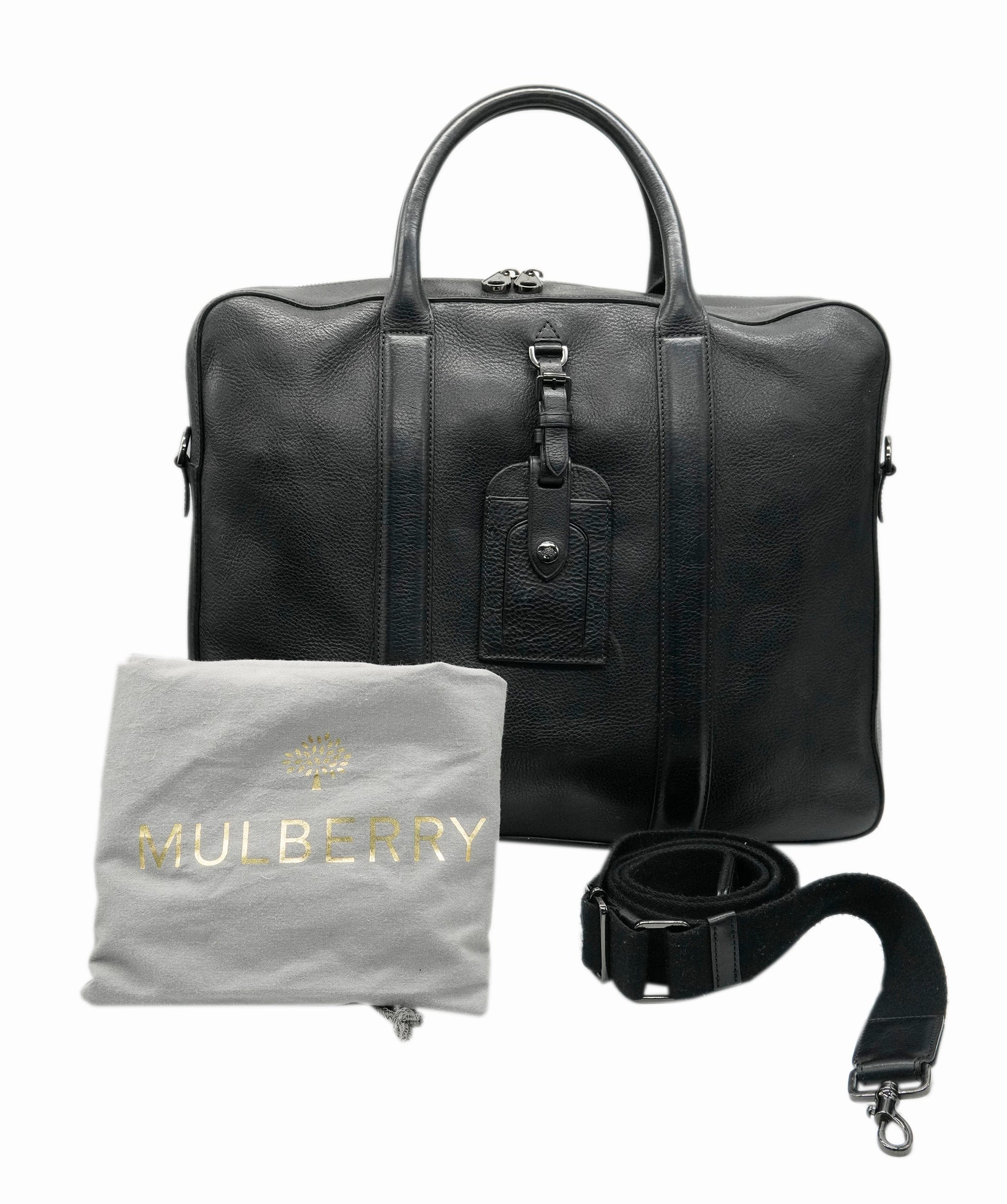 Mulberry Mulberry Kenrick Briefcase Leather Black - APC0009